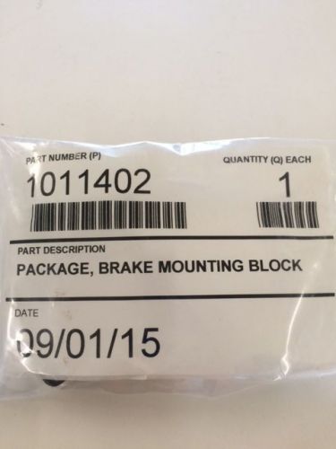 Club car ds - g/e brake block mounting package (1981 &amp; up)