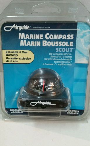 Airguide marine scout compass built in sunshade, adjustable, mountable, boat car