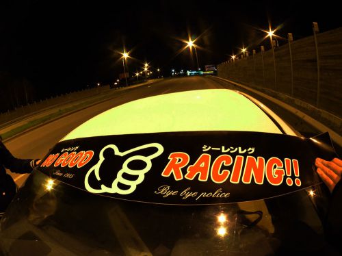 No good racing kanjo windshield banner sticker decal visor kanjozoku honda jdm