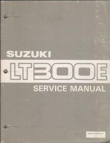 1997 suzuki  atv 4 wheeler lt300e p/n 99500-42080-01e service manual (655)