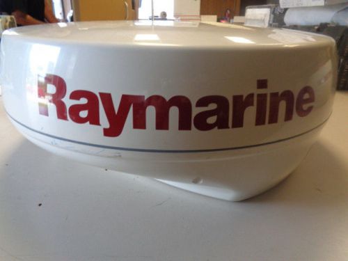 Raymarine 24&#034; antenna rd424 off white / red m92652 / 0360106 marine boat