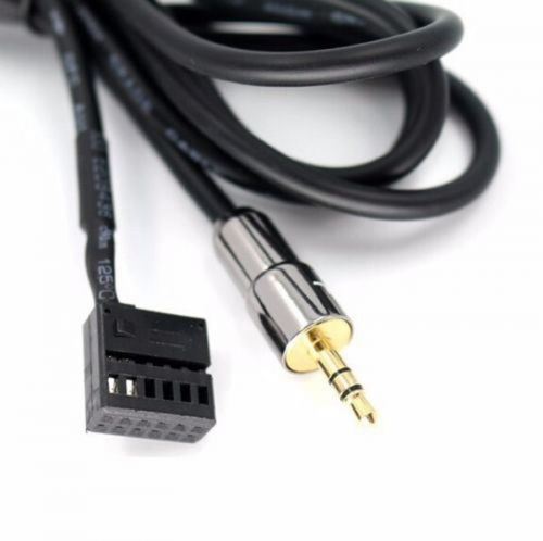 High quality car 3.5mm audio jack aux input cable for ford focus mondeo 6000 cd