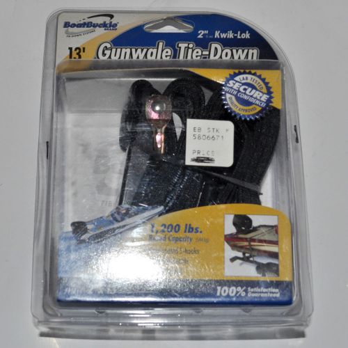 Boatbuckle brand 13&#039; gunwale tie-down