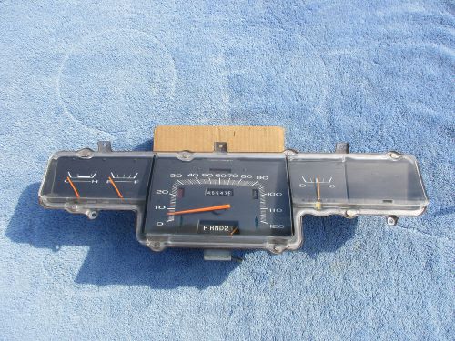 1967 plymouth fury speedometer gauges instrument cluster