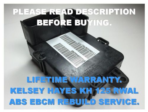 Dodge durango kelsey hayes kh 125 rwal abs ebcm rebuild service only 1999-2003