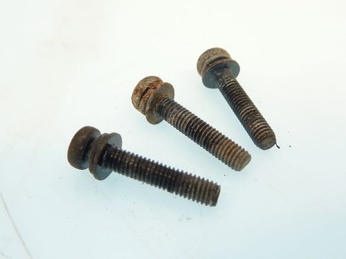81 yamaha srx440 headlight flip-up rod screws (set of 3) / oem hinge pin bolt