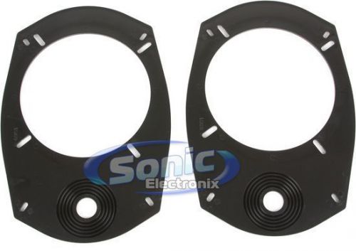 Metra 82-6901 5-1/4&#034; or 6-1/2&#034; speaker to 6&#034; x 9&#034; mounting hole adapters