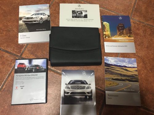 2010 mercedes benz c-class owner manual ( free shipping )