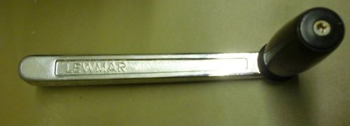 12&#034; lewmar winch handle chrome plated bronze