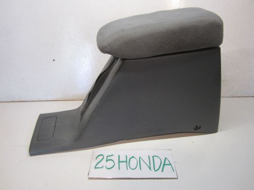 1992-1995 honda civic hatch coupe sedan oem optional padded armrest console eg