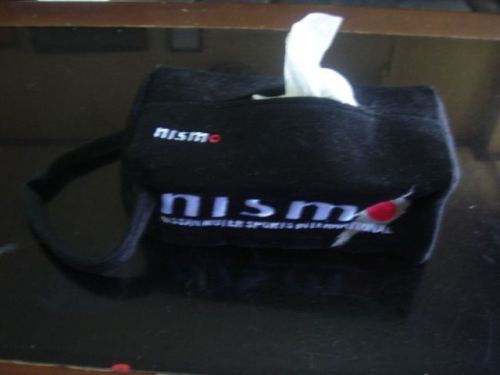 Car nismo tissue box cover holder case black