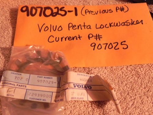 Volvo penta marine lockwasher p# 907025 previous p# 907025-1