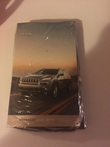 New  2016 jeep grand cherokee owner manual guide with case--844ab