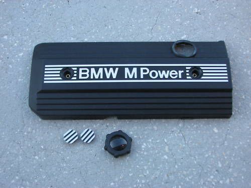 Bmw m power engine cover kit e85 z4 3.0 2.5 e39 528 530 includes ///m oil cap
