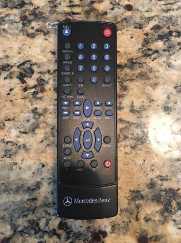 2006 mercedes ml500 ml 500 class only rear entertainment dvd remote control