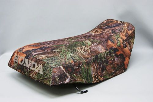 Honda atc250es seat cover big red in camo  or any 25 colors     (st)