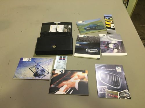 Bmw e46 m3 convertible owners book instruction information case oem