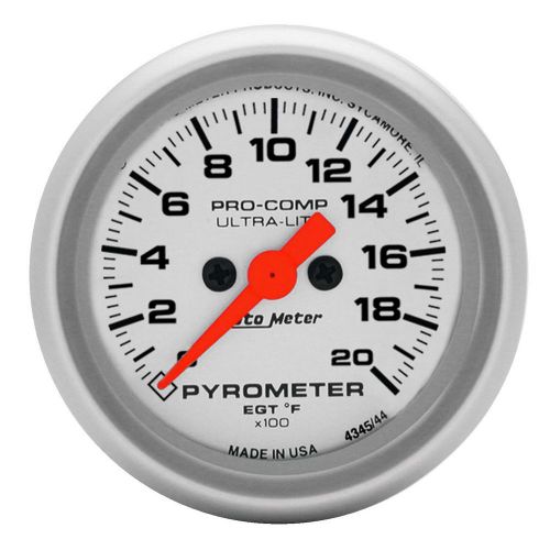 Autometer 4345 ultra-lite electric pyrometer