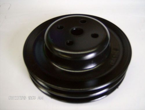 Chevrolet 2 groove water pump pulley part number 1362610