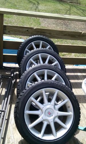 Set of 4 blizzak snow tires