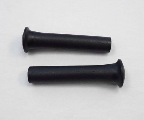 2 oem black handlebar grip 2002 2003 2004 2007 polaris 440 500 600 pro x indy xc