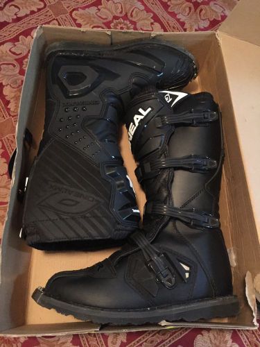 Oneal size 10 motocross riding boots.