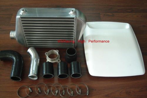 Universal intercooler and piping kit for car and atv