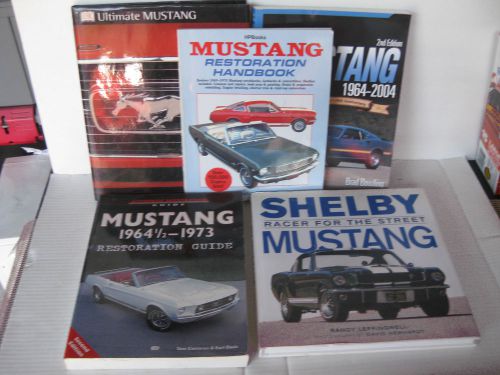 Ford mustang book collection