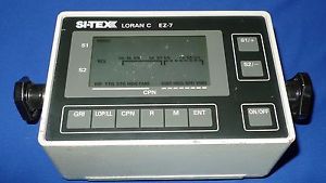 Si-tex loran c ez-7 japan receiver boat navigation system gps chartplotter