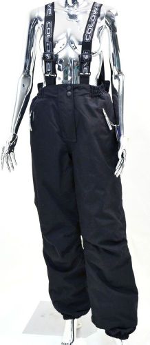 Coldwave women&#039;s hi altitude snowmobile pants size 10 black 102-417010