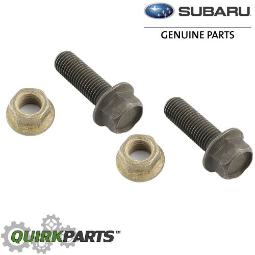 1993-2006 subaru y pipe to catalytic converter pipe nuts &amp; bolts kit oem new