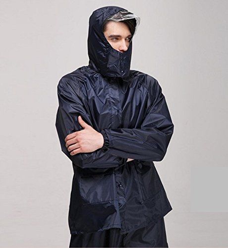 [insight works] rain suit waterproof  (navy blue) (l)