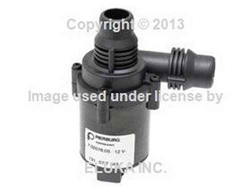 Bmw genuine factory auxiliary water pump for heater system e53 64 11 6 955 122