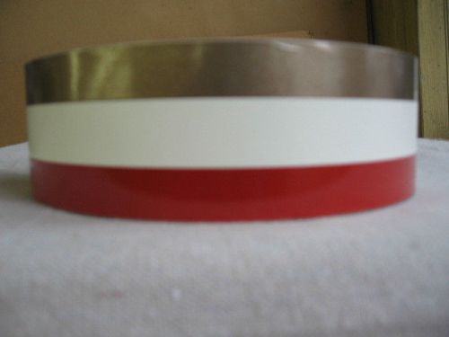 Lowe pontoon pinstripe / sharpline # 1846921 red and bronze 2&#034; x 150 &#039;