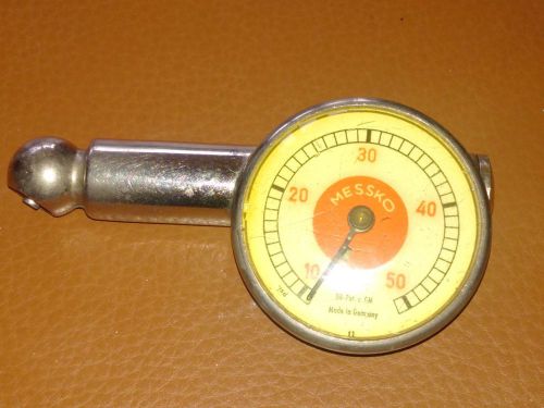 Porsche 356 a 356a original messko tire pressure gauge red dot tool kit