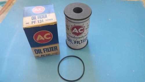 Nos 1956 - 57 corvette or chevy v8 oil filter in original box.  ac# pf 131.