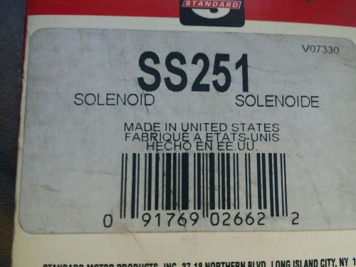 Starter solenoid standard ss-251
