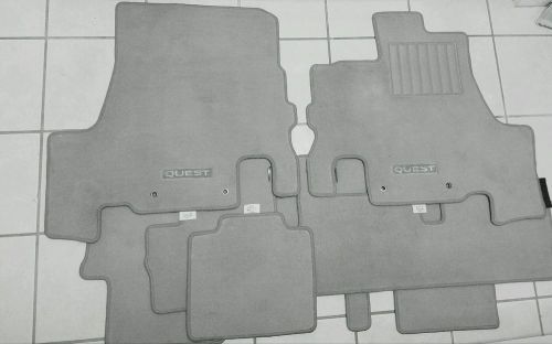 Purchase 2011 2014 Nissan Quest 5 Piece Floor Mat Set Oem Nos Pt