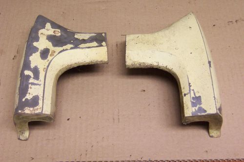 1964 1/2 early 1965 ford mustang right &amp; left hand rear quarter panel extensions