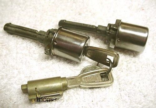 New ford edsel door &amp; ignition lock set with edsel logo keys  1959