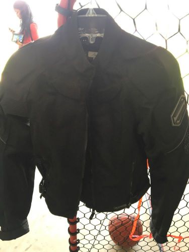 Shift youth black motorcycle jacket, size xs