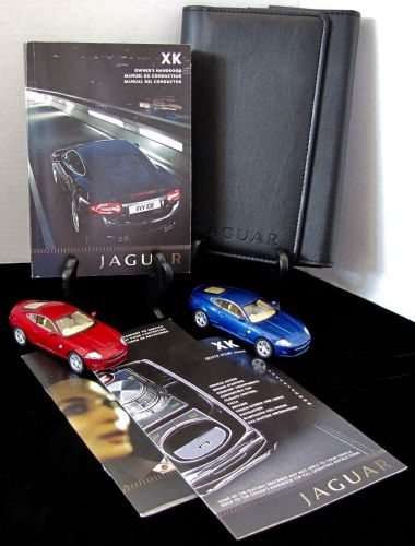 2010 jaguar xk xkr with navigation owners manual set #o192