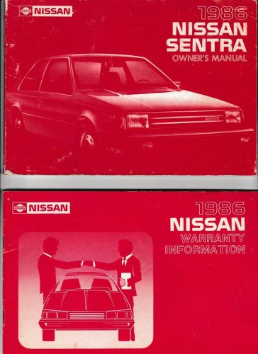 1986 nissan sentra owner&#039;s manual