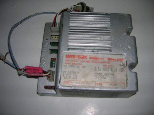 Whelen 01-0681521-00 universal strobe power supply ups-52c- 2 outputs