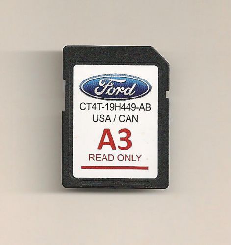2012 ford focus myford touch navigation sd card map factory chip version a3