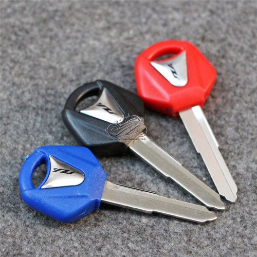 Right slot blank key uncut for yamaha yzf r1 r3 yzf-r6 motorcycle colorful new