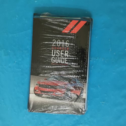 2016 dodge charger  owners manual with cd  in excelent condition
