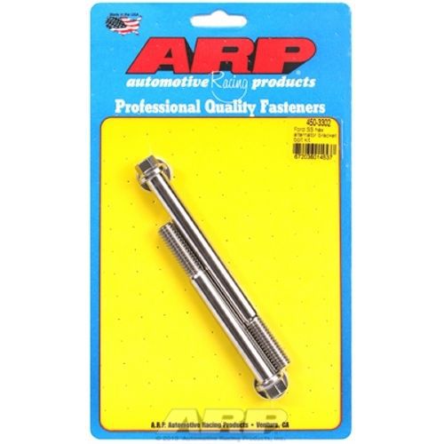 Arp 450-3302 alternator bolt kit, for ford ss hex