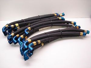 22 nascar -16an i-core light weight poly braided dry sump lines hoses wiggins