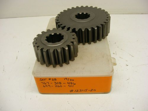 767 / 649 quick change gear set 28 chester race winters k&amp;n tiger imca 123115-20